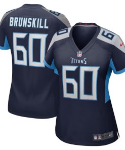 Daniel Brunskill Tennessee Titans Nike Women's Game Player Jersey - Navy