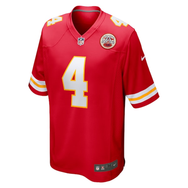 Rashee Rice Kansas City Chiefs Nike Game Jersey - Red/White - Image 3