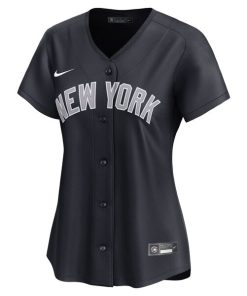 Alternative view of New York Yankees Nike Women's Alternate Limited Jersey - Navy