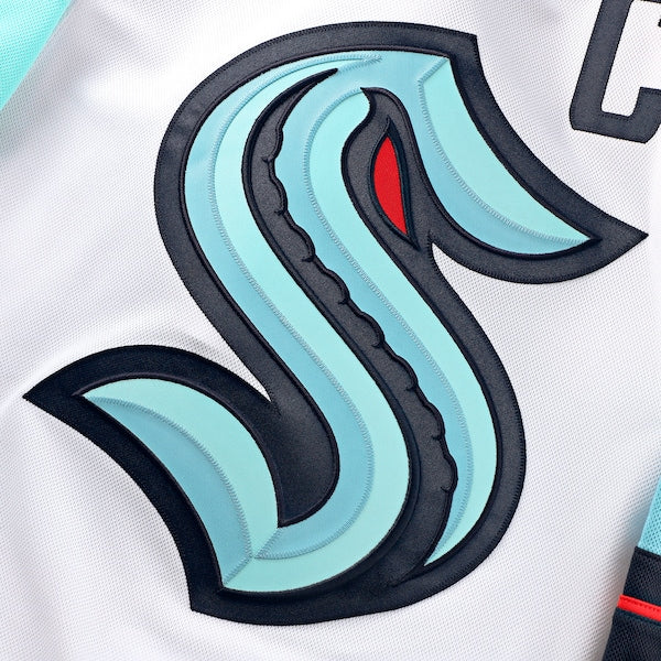 Seattle Kraken Away Premium Jersey - White/Navy - Image 5