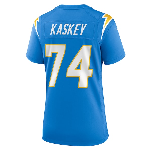 Matt Kaskey Los Angeles Chargers Nike Women's Team Game Jersey - Powder Blue - Image 3