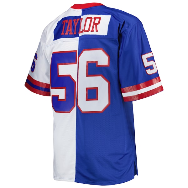 Lawrence Taylor New York Giants Big & Tall Split Legacy Retired Player Replica Jersey - Royal/White - Image 5
