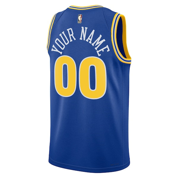 Golden State Warriors Nike Unisex 2022/23 Custom Swingman Jersey - Classic Edition - Blue - Image 3