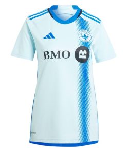 Alternative view of CF Montreal adidas Women's 2024 La Main Replica Custom Jersey?¨C Light Blue
