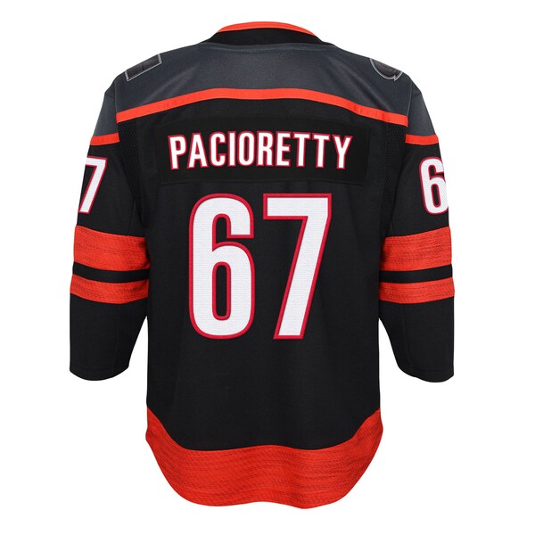 Max Pacioretty Carolina Hurricanes Youth 2022/23 Home Premier Player Jersey - Black - Image 3