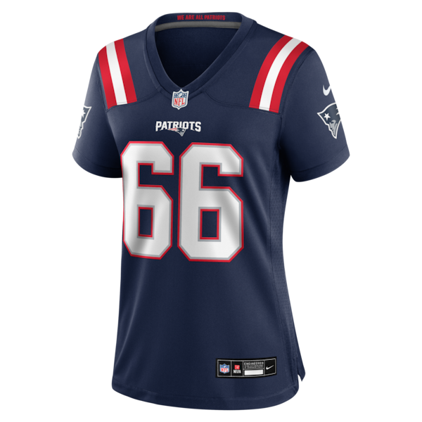 Will Campbell New England Patriots Nike Women's Team Game Jersey - Navy - Image 2