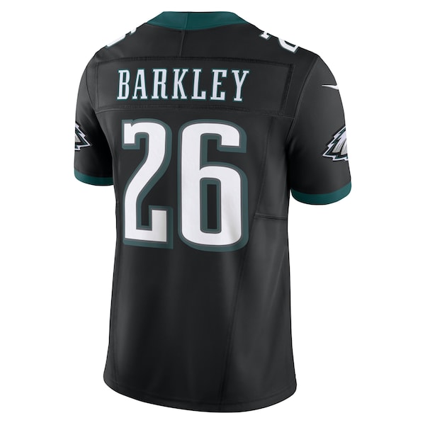 Saquon Barkley Philadelphia Eagles Nike Vapor F.U.S.E. Limited Jersey - Black/Green/Kelly Green - Image 4