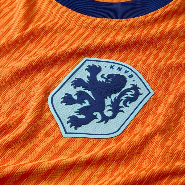Virgil van Dijk Netherlands National Team Nike 2024 Home Authentic Jersey - Orange - Image 7
