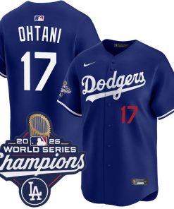 Shohei Ohtani Los Angeles Dodgers Nike 2025 World Series Champions Limited Jersey - Royal