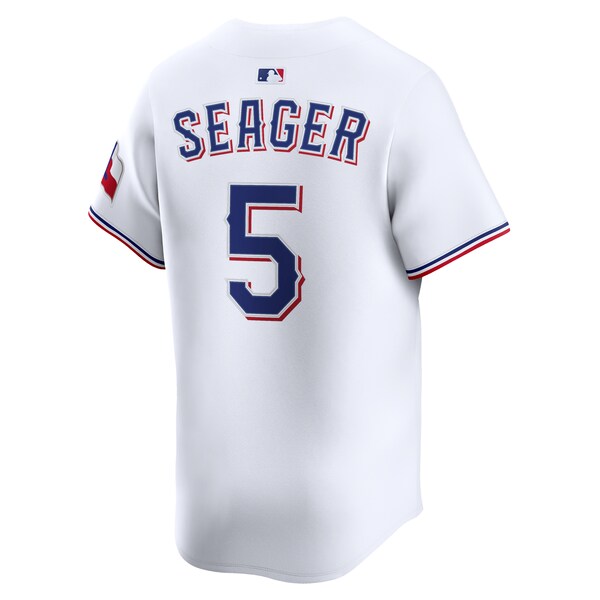 Corey Seager Texas Rangers Nike Alternate Limited Player Jersey - White - Image 3