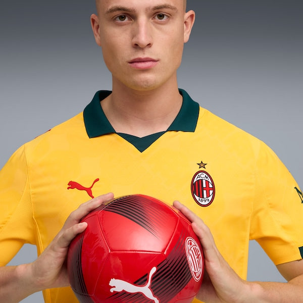 AC Milan Puma 2025/26 Third Authentic Jersey - Yellow - Image 5