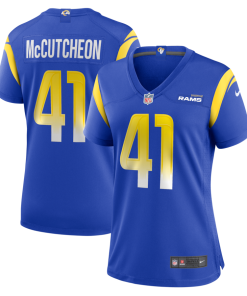 Cameron McCutcheon Los Angeles Rams Nike Women's  Game Jersey - Royal