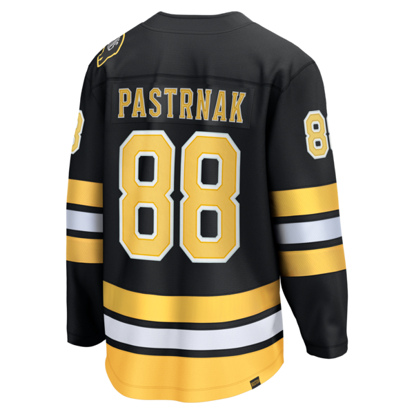 David Pastrnak Boston Bruins Home Breakaway Jersey - Black - Image 3