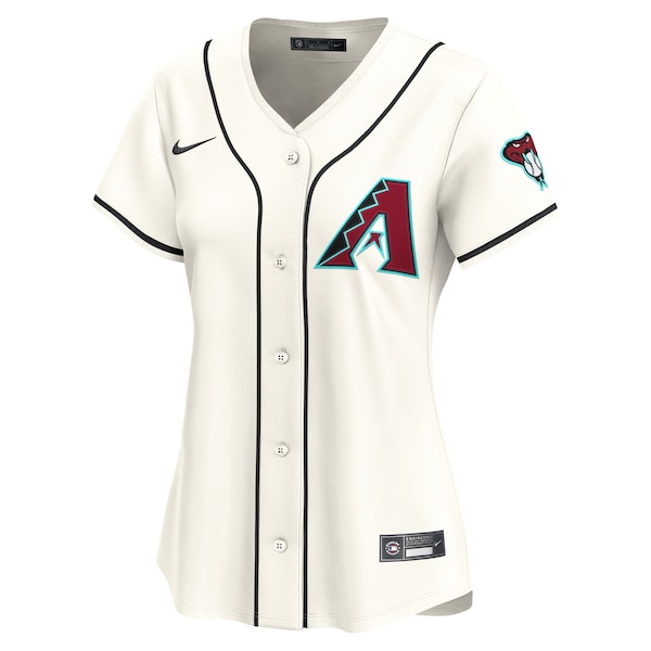Arizona Diamondbacks Nike Women's Home Limited Jersey - White - Image 2