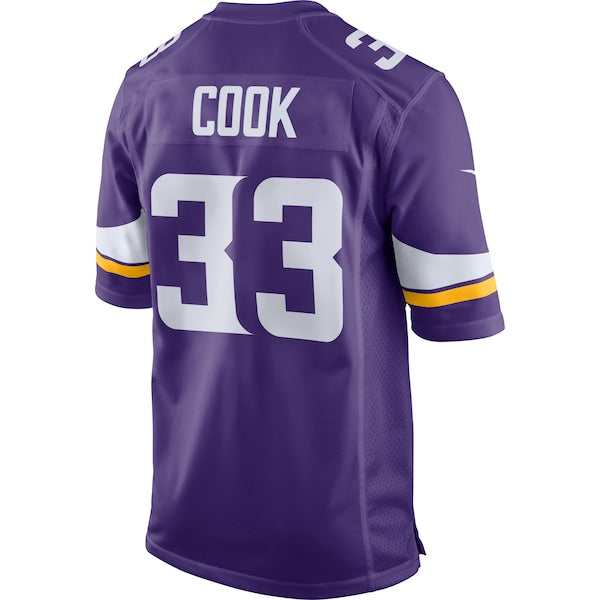 Dalvin Cook Minnesota Vikings Nike Player Game Jersey - Purple - Image 4