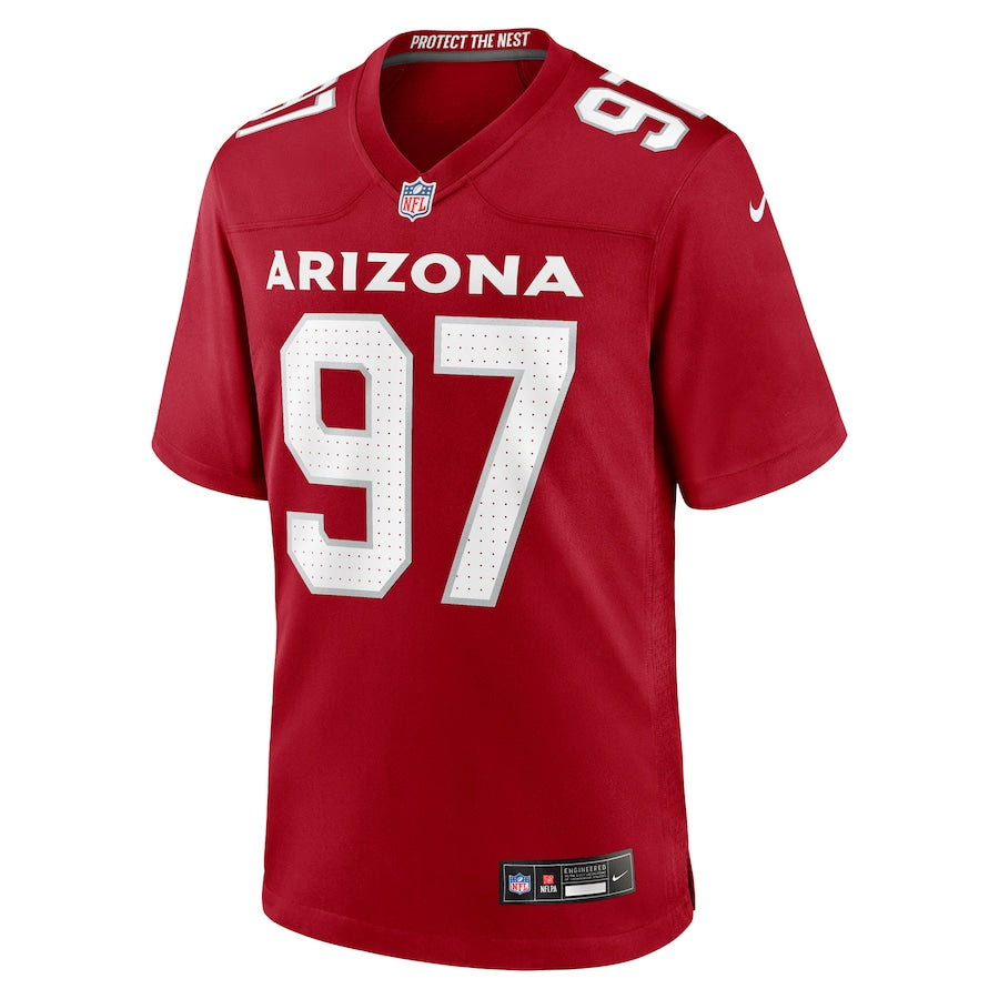 Walter Nolen Arizona Cardinals Nike 2025 NFL Draft First Round Pick Game Jersey - Cardinal - Image 3