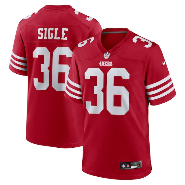 Marques Sigle San Francisco 49ers Nike Team Game Jersey - Scarlet