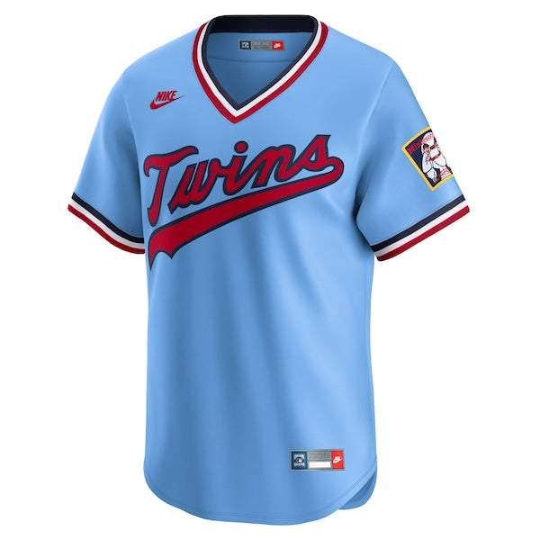 Minnesota Twins Nike Cooperstown Collection Limited Jersey - Light Blue - Image 2