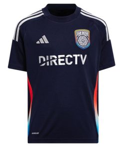 Alternative view of Hirving Lozano San Diego FC adidas Youth 2025 State of Flow Replica Player Jersey - Navy