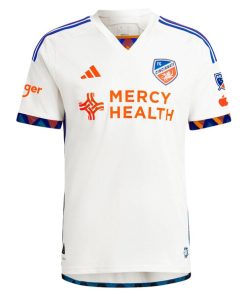Alternative view of FC Cincinnati adidas 2024 The Canvas Kit Authentic Jersey - White