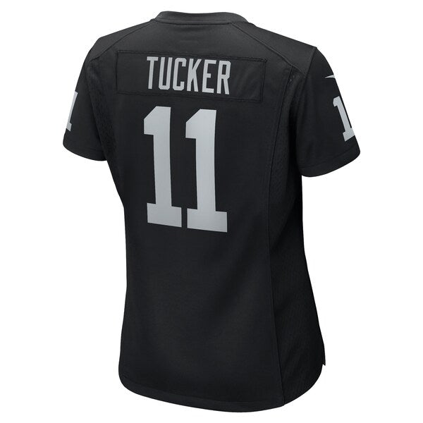 Tre Tucker Las Vegas Raiders Nike Women's Team Game Jersey - Black - Image 3