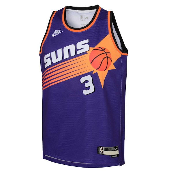 Chris Paul Phoenix Suns Nike Youth 2022/23 Swingman Jersey Purple - Classic Edition - Image 2