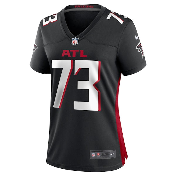 Tyler Vrabel Atlanta Falcons Nike Women's Player Game Jersey - Black - Image 2
