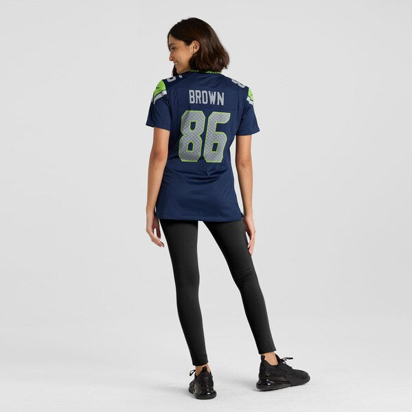 Pharaoh Brown Seattle Seahawks Nike Women's Team Game Jersey - College Navy - Image 5