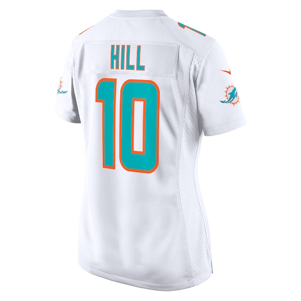 Tyreek Hill Miami Dolphins Nike Women's Player Jersey - White/Aqua - Image 4