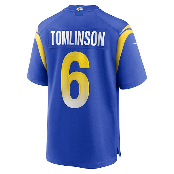 Tre'Vius Hodges-Tomlinson Los Angeles Rams Nike Team Game Jersey - Royal - Image 3