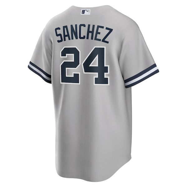 Gary Sanchez New York Yankees Nike Road Replica Player Name Jersey - Gray - Image 3
