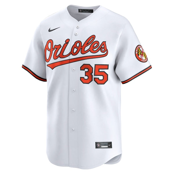 Adley Rutschman Baltimore Orioles Nike Home Limited Player Jersey - White - Image 2