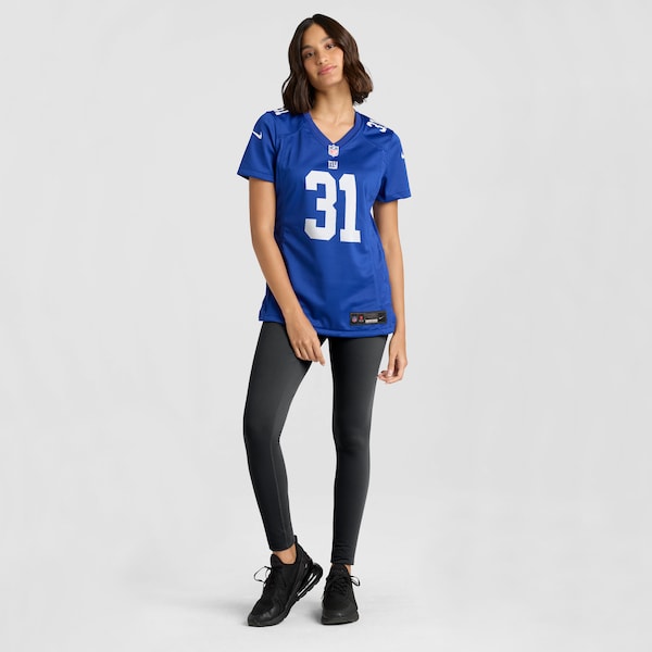 Nic Jones New York Giants Nike Women's Team Game Jersey - Royal - Image 5