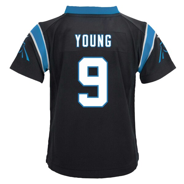 Bryce Young Carolina Panthers Nike Toddler Game Jersey - Black - Image 3