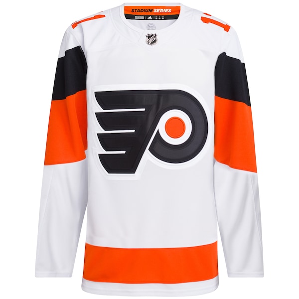 Travis Konecny Philadelphia Flyers adidas 2024 NHL Stadium Series Primegreen Authentic Player Jersey?ยจC White - Image 2