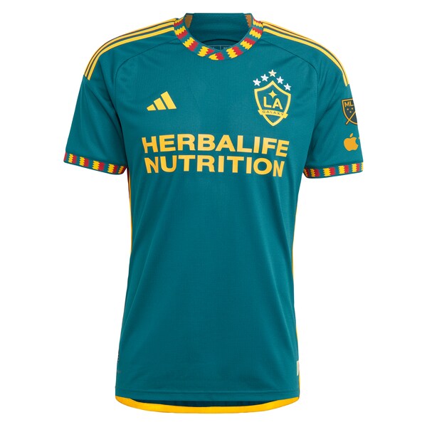 Jalen Neal LA Galaxy adidas 2024 LA Kit Authentic Player Jersey - Green/White - Image 6