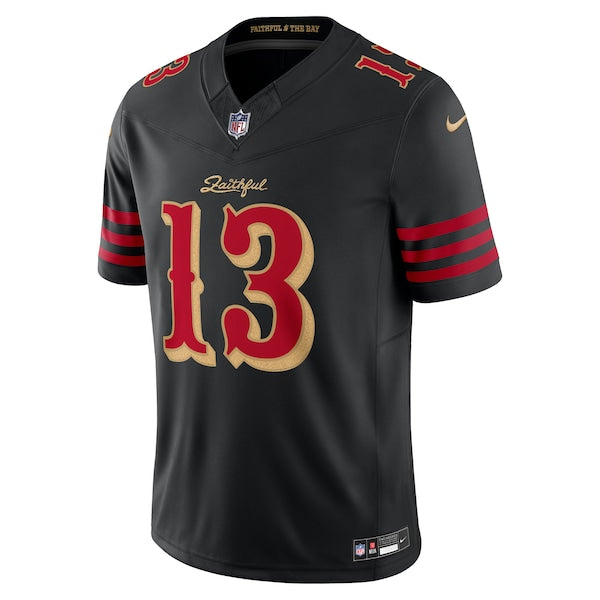 Brock Purdy San Francisco 49ers Nike 2025 Rivalries Collection Limited Jersey - Black - Image 2