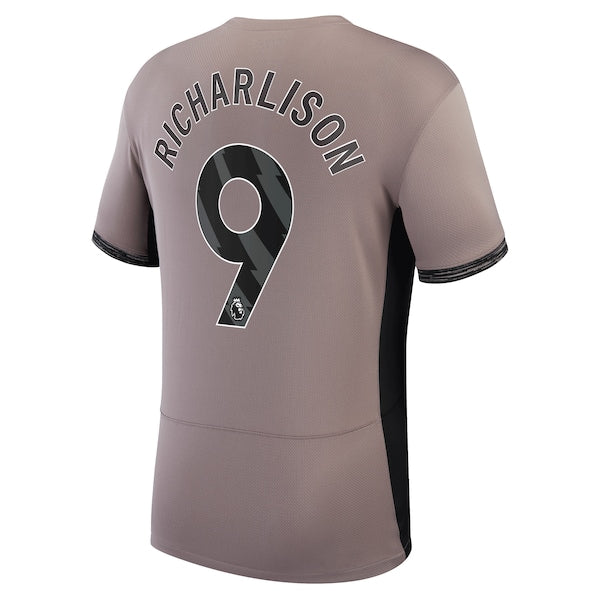 Richarlison Tottenham Hotspur Nike Youth 2023/24 Third Stadium Replica Player Jersey?ยจC Tan - Image 3