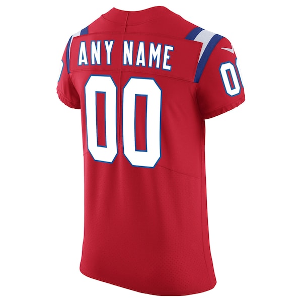 New England Patriots Nike Vapor Untouchable Custom Elite Jersey - Red - Image 3