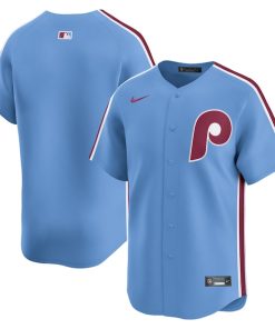 Philadelphia Phillies Nike Alternate Limited Jersey - Light Blue/White