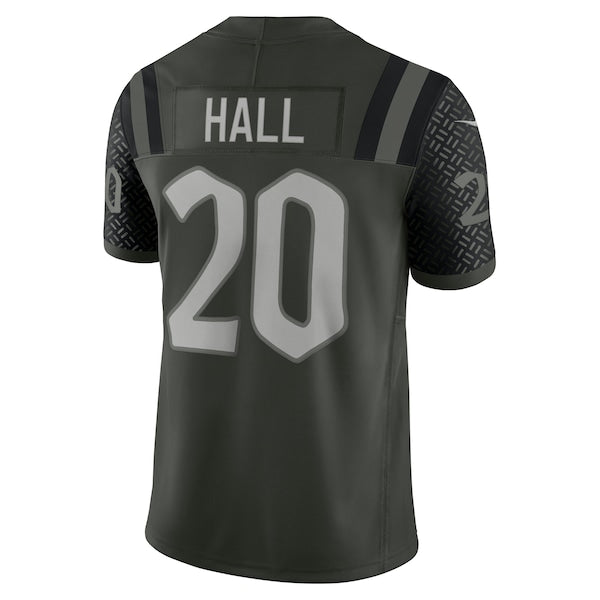Breece Hall New York Jets Nike 2025 Rivalries Collection Limited Jersey - Gotham Green - Image 4