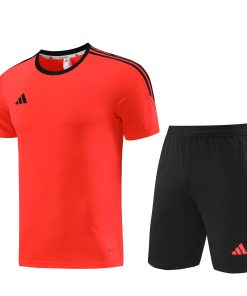 Adidas Short Sleeve Training Jersey Set - AD02- Tangerine