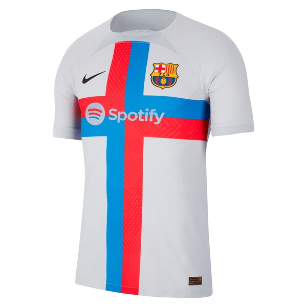 Ousmane Dembele Barcelona Nike 2022/23 Third Vapor Match Authentic Player Jersey - Gray - Image 2