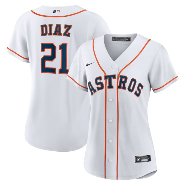Yainer Diaz Houston Astros Nike Home Replica Jersey - White