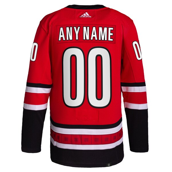Carolina Hurricanes adidas Alternate Primegreen Authentic Custom Jersey - Red - Image 3