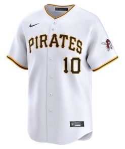 Alternative view of Bryan Reynolds Pittsburgh Pirates Nike Home Limited Player Jersey - White