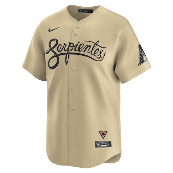 Arizona Diamondbacks Nike City Connect Limited Custom Jersey - Sand - Image 2