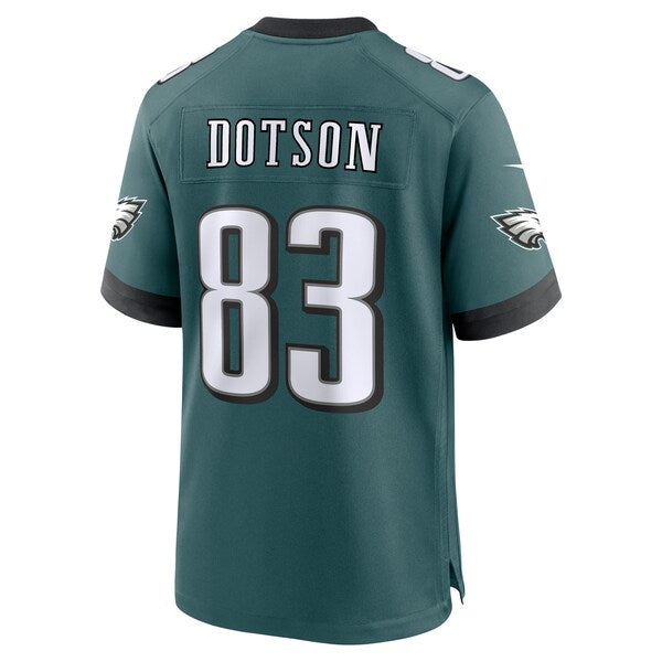 Jahan Dotson Philadelphia Eagles Nike Team Game Jersey - Midnight Green - Image 3
