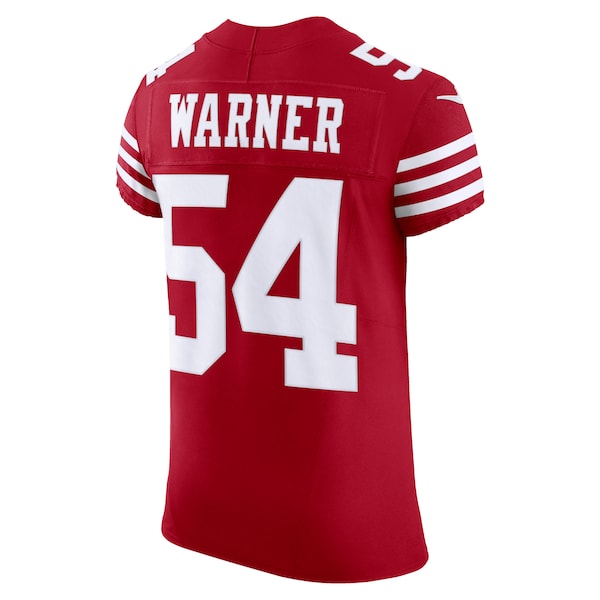 Fred Warner San Francisco 49ers Nike Vapor F.U.S.E. Elite Jersey - Scarlet - Image 5