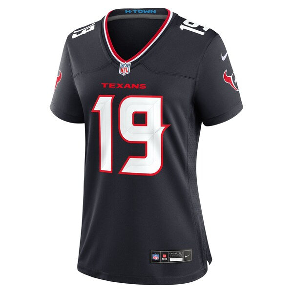 Xavier Hutchinson Houston Texans Nike Women's Team Game Jersey - Navy - Image 2